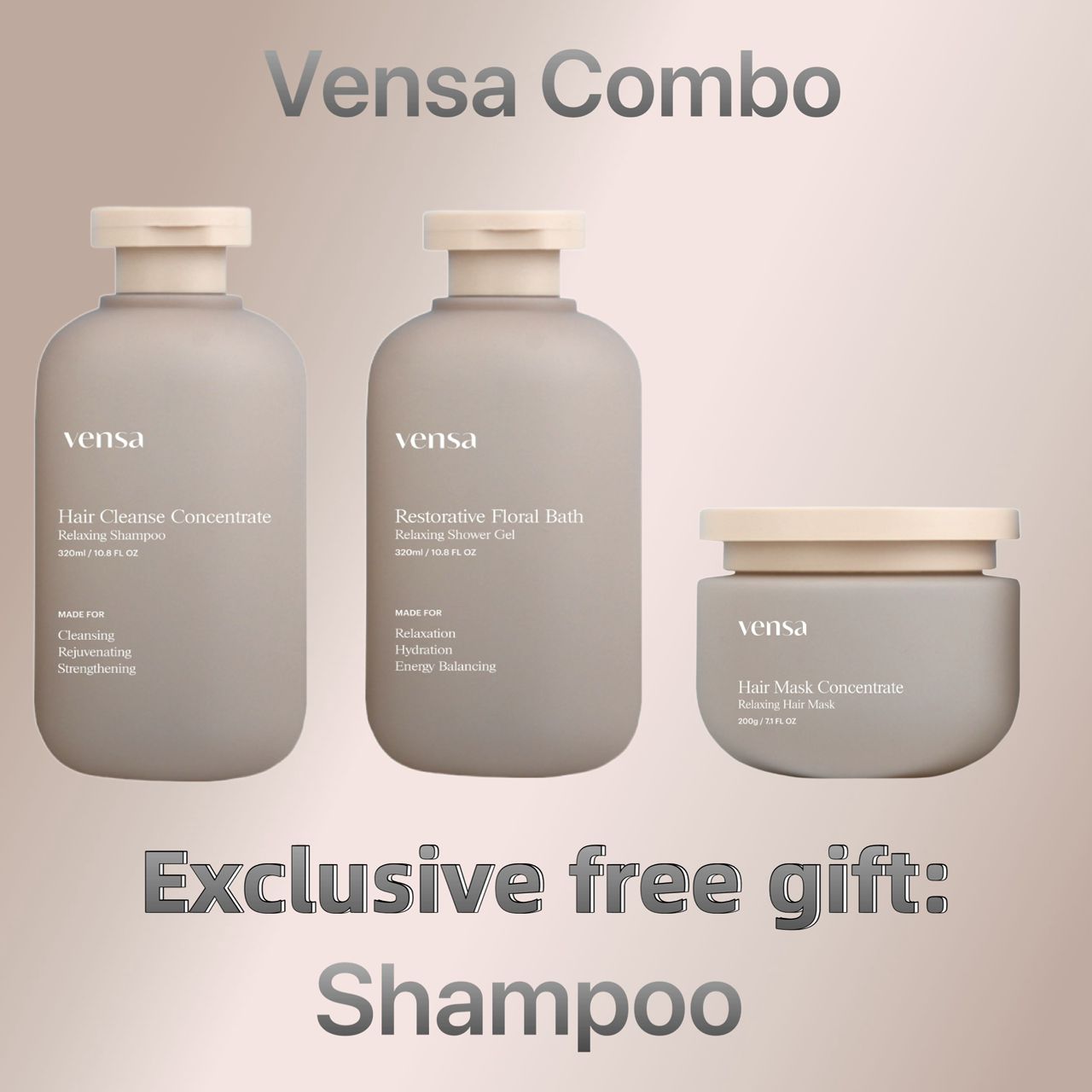 Vensa Combo Set Free Exclusive Vensa Product x 1 Bottle
